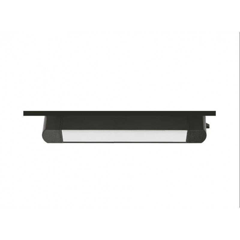 FOCO RIEL MONOFASICO NEGRO EMPAVONADO MOVIL 20W 220V 4000K CYGNUS Iluminación