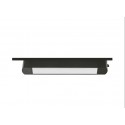 FOCO RIEL MONOFASICO NEGRO EMPAVONADO MOVIL 20W 220V 4000K CYGNUS Iluminación