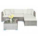 Juego de Terraza Chaise Collection Grey Terraza y Jardin