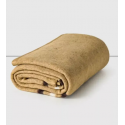 Frazada Eco Jacquard Af Cannon Sólida Listada Beige Frazadas