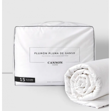 Plumón de plumas 15% Pluma De Pecho Cannon Plumones