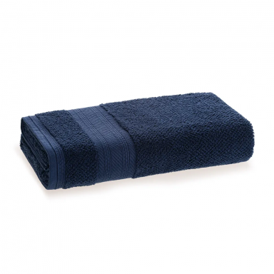 Sábana de baño Karsten Empire 380g 86x150cm Azul Marino Toallas