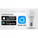 Amp. LED Smart Bright A60 10w E-27WIFI. Megabright Inicio