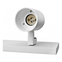 Barra Sobrepuesta Doble Gu-10 Blanco Mate P2 Megabright Inicio
