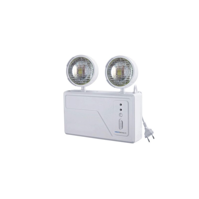 Lámpara Emergencia Led Micky Megabright Iluminación
