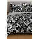 Funda de Plumon Modern Grey Cubrecamas y Quilts