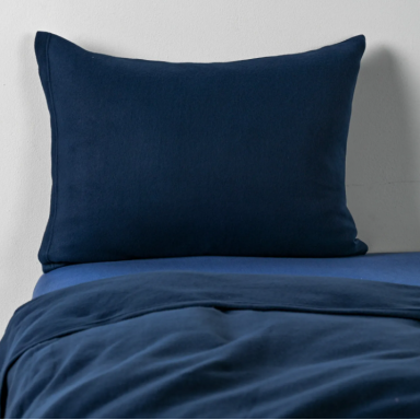 Juego de Sábanas de Polar Liso Azulino AF Cannon Sábanas