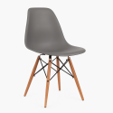 Sillas Eames DSW. Juego 4 Sillas Color Gris Sillas