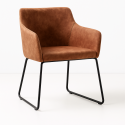 Pack 2 Butacas Sitial Dakota Sillas Modernas Tipo Eames DSW
