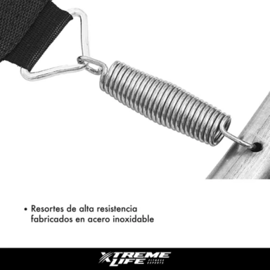 Cama Elastica 1.4 Metros Verde Xtremelife Juegos