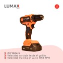 Taladro Lumax 18v Herramientas