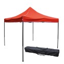Toldo Gazebo Plegable 2x2m Rojo + Bolsa Toldos