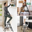 Escalera Plegable 2 Peldaños Herramientas