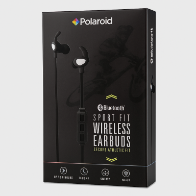 Audifono Bluetooth Polaroid Sport Fit Azul Audífonos