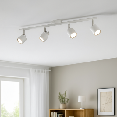Aplique Techo Philips Spot Meranti 4x35W Blanco Iluminación