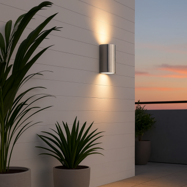 Aplique Pared Exterior Philips Nightingale Iluminación