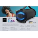 Parlante Bluetooth MaxBass Negro MLBA Tecnología