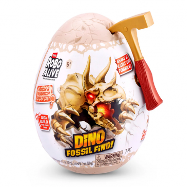 Mini Huevo Robo Alive con Fósil de Dinosaurio – ZURU Juguetes