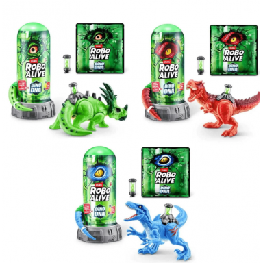 Dino DNA Robo Alive de ZURU – Juguete Interactivo de Excavación de Dinosaurios Juguetes