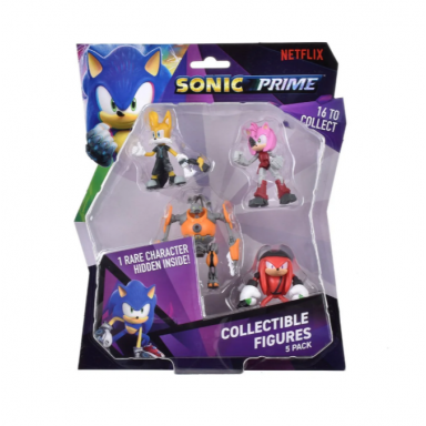 Pack 5 Figuras Sonic de 7 cm Juguetes