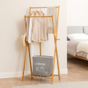 Perchero colgador de bamboo Muebles