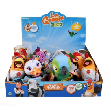Peluche Musical Surtido de La Granja de Zenón Juguetes