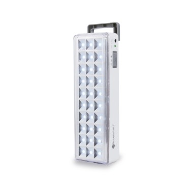 Lámpara de Emergencia Powerlab 30 LED 5 W – Batería Recargable y Encendido Automático Inicio