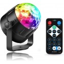 Mini Disco Ball RGB Mic Music 5 W – Sensor de sonido USB MLAB Inicio