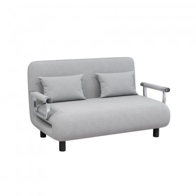 Sofa Cama Extendible 2 plazas Gris Light Linen Sofás