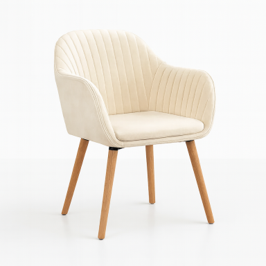 Poltrona Diamante Crema Inicio