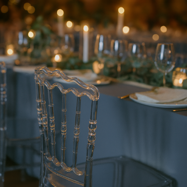 Silla Transparente para Eventos Manhattan Sillas Modernas Tipo Eames DSW