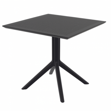 Mesa restaurant 80x80 Polipropileno Terraza Exterior Inicio