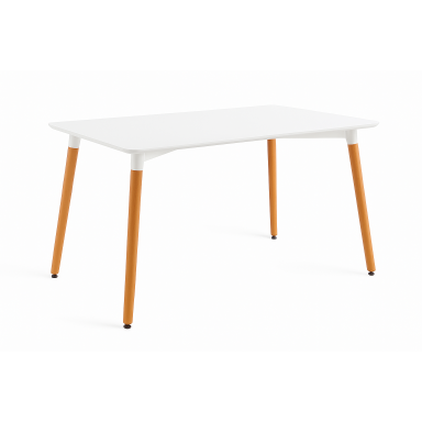Mesa Eames rectangular color blanco Inicio