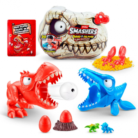 SMASHセット set-de-batalla-t-rex-smashers-