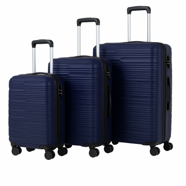 Juego de Maletas Rigidas Duraline Azul Maletas
