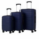 Juego de Maletas Rigidas Duraline Azul Maletas