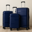 Juego de Maletas Rigidas Duraline Azul Maletas