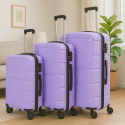 Juego de Maletas Rigidas Duraline Morado Maletas