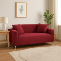 Funda para Sillon Vino Spandex anti manchas Inicio