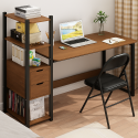 Escritorio multifuncional con estanteria lateral Home Office