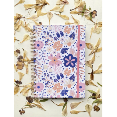 Planner Full Flores Moradas Inicio