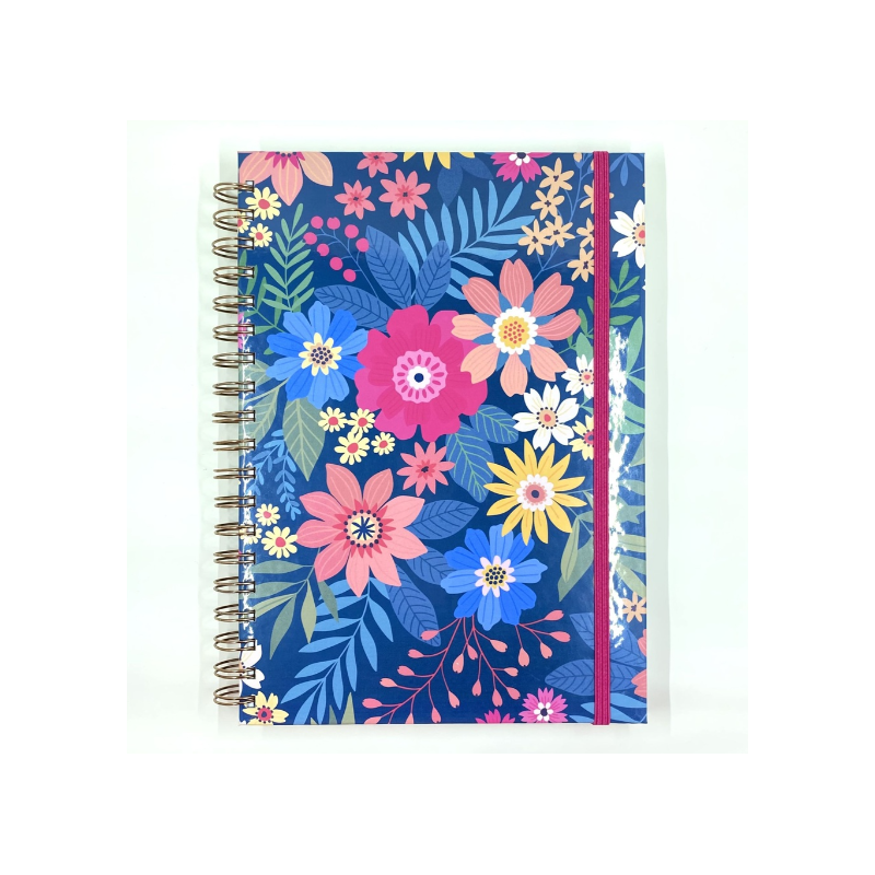 Planner Full Flores Fucsia Inicio