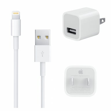 Cable Apple USB Lighting Original + Cargador Accesorios Celular