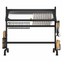Secador escurridor de platos con almacenamiento superior Cocina