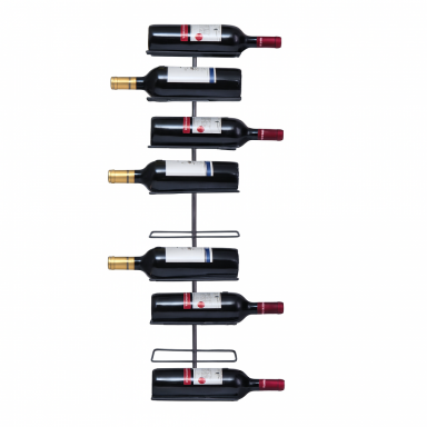 Organizador de fierro para botellas de vino Inicio