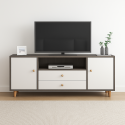 Rack Para TV White&Silver Racks TV