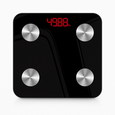 Pesa digital bluetooth negra Deporte