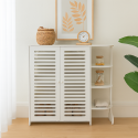 Mueble zapatero blanco 4 niveles Zapateros