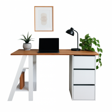 Escritorio Urban White 120cm Escritorios