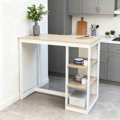 Mesa Bar Acacia Arena 105cm Inicio